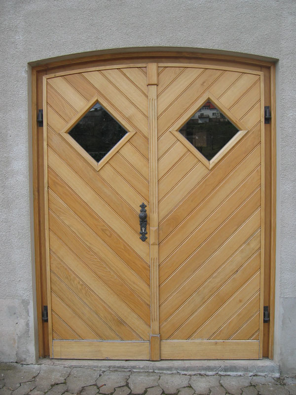 Individuell gefertigte Haustür der Tischlerei Breidenbach und Flocke aus Marsberg-Meerhof